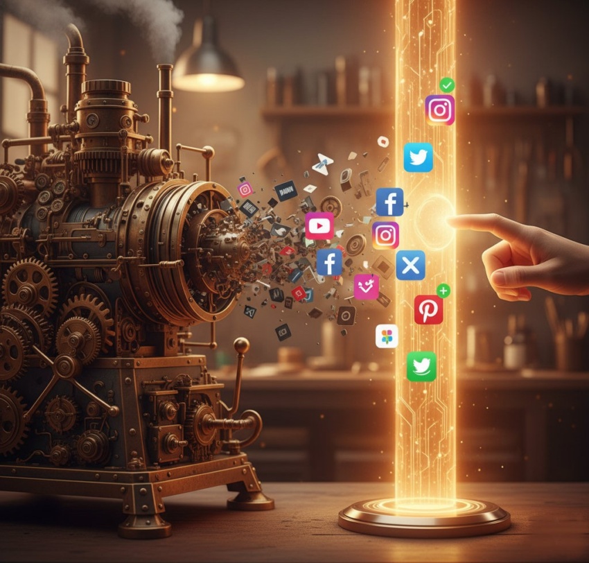  The Solution: MultiPost AI